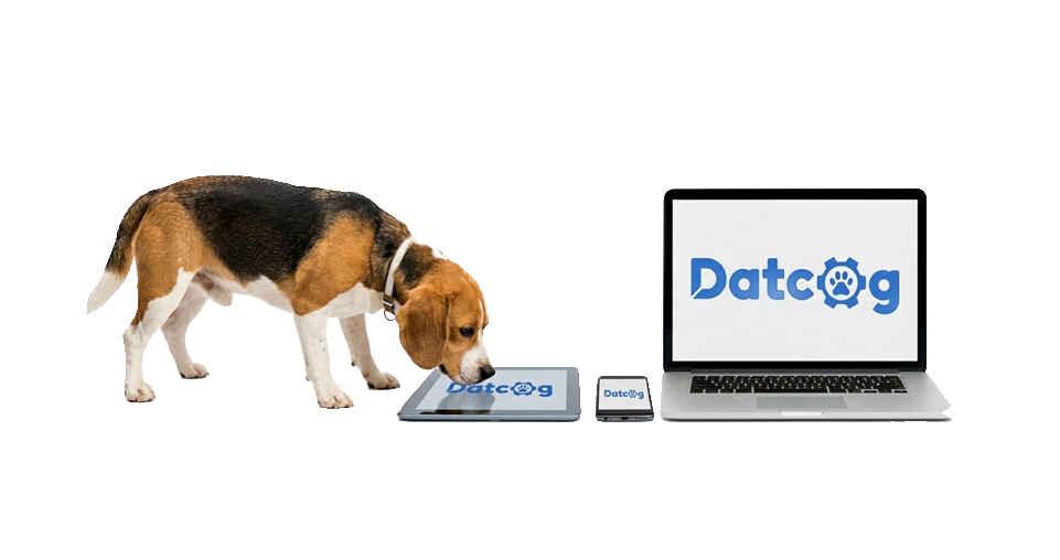 DatCog on tablet, phone and laptop – one interface, every device